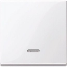 MTN436025 Клавиша с окошком для световой индикации, акт.белый Merten
