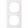 MTN4020-3619 Рамка M-Pure Полярный белый 2-постовая Merten
