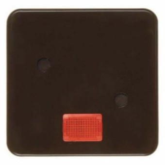 155701 Прикручивающаяся клавиша в комплекте с 5 линзами цвет: коричневый, с блеском Влагозащищенный скрытый монтаж IP44 Berker