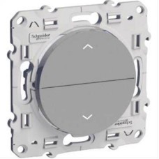 S53R207 Выключатель для жалюзи 3 позицион алюминий Odace Schneider Electric S53R207 Выключатель для жалюзи 3 позицион алюминий Odace Schneider Electric