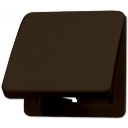 CD1520BFKLBR CD 500Розетка с заземлением с откидной крышкой Jung 16А/250В коричневая 