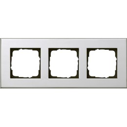 021310 Рамка Esprit Хром 3-постовая Gira