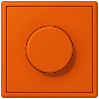 LC19404320S Les Couleurs® Le Corbusier Центральная плата для роторного диммера orange vif Jung