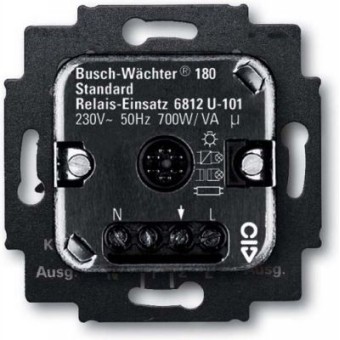 6800-0-2160 (6812 U-101-500), Механизм базового реле Busch-Wachter для всех типов ламп, 700 Вт/ВА, ABB