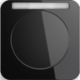 10112135 Рамка с полем для надписей R.1 Черный с блеском 1-постовая Berker