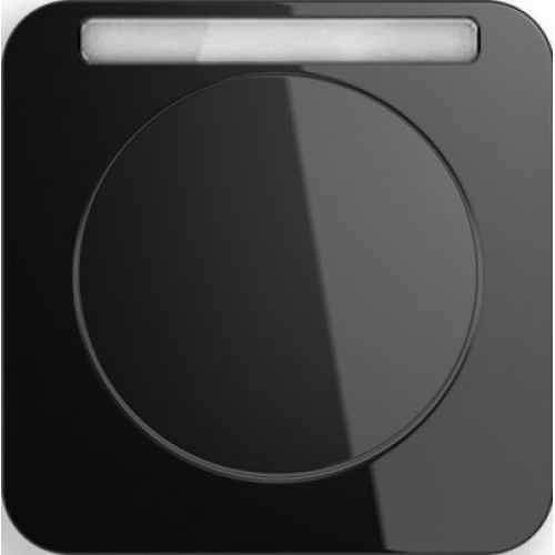 10112135 Рамка с полем для надписей R.1 Черный с блеском 1-постовая Berker