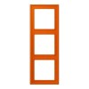 LC9834320S Рамка Les Couleurs Le Corbusier Orange vif 3-постовая Jung