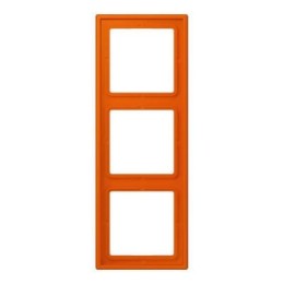 LC9834320S Рамка Les Couleurs Le Corbusier Orange vif 3-постовая Jung