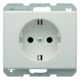 41150069 Штепсельная розетка SCHUKO цвет: полярная белизна, с блеском Arsys Berker