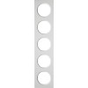 10152289 Рамка R.3 Полярная белизна 5-постовая Berker