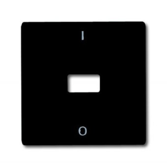 1731-0-1692 (2108-35), Клавиша для механизма 1-клавишного выключателя/переключателя/кнопки, с окном для линзы, с маркировкой 