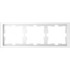 MTN4030-6535 Рамка D-Life Белый лотос 3-постовая Merten