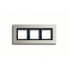 LSP983ES Рамка LS Plus Сталь 3-постовая Jung