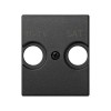 82097-58 Накладка на телевизионную розетку R-TV+SAT, широкий модуль, S82C, графит Simon