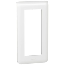 078825 Рамка Mosaic Белый 5-модульная вертикальная Legrand