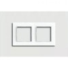 AC582WW Рамка A Creation Белый 2-постовая Jung
