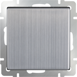 WL02-SW-1G-2W Выключатель одноклавишный проходной (глянцевый никель) Antik Werkel a028843