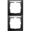 10129969 Рамка с полем для надписей S.1 Антрацит матовый 2-постовая вертикальная Berker