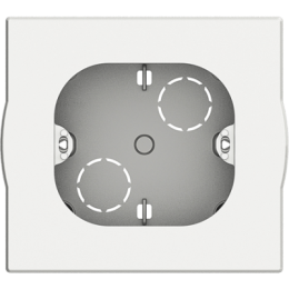 502BI LivingLight Коробка для настенного монтажа, размер 2 модуля Bticino