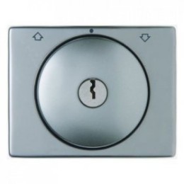 10790304 Центральная панель с замком к жалюзийному замочному выключателю цвет: нержавеющая сталь Arsys Berker