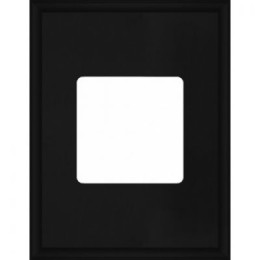 FD01611BK Рамка New Marco Черный 1-постовая Fede