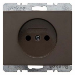6161150101 Штепсельная розетка без защитного контакта цвет: коричневый, с блеском Arsys Berker