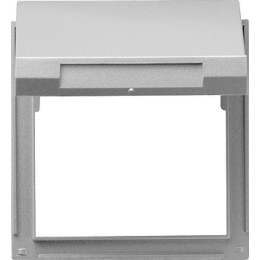 065465 Плата с крышкой Алюминий Gira TX44