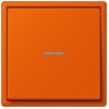 LC990KO54320S Les Couleurs® Le Corbusier Клавиша для выключателя/кнопки с окошком для подсветки orange vif Jung