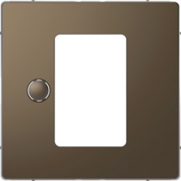 MTN5775-6052 D-life центральная накладка для сенсорного термостата, моккоMerten