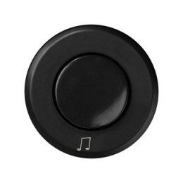 88055-38 Накладка на регулятор громкости с пиктограммой "нота", Simon 88, графит