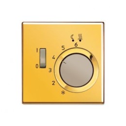 GOFTR231PL LS 990 Блеск золота Накладка регулятора теплого пола(мех.FTR231U) Jung LS серия