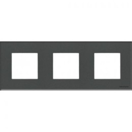 N2273 CF Рамка Zenit Графит 3-постовая ABB
