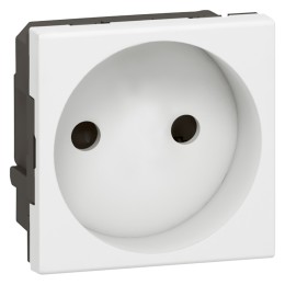 077110 Mosaic Розетка 2-клавишного Legrand