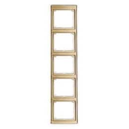 SL585GB Рамка SL 500 Бронза 5-постовая вертикальная Jung