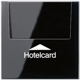 LS590CARDSW Накладка карточного выключателя "HOTELCARD", чер. Jung LS серия
