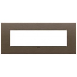 22657.12 Рамка Eikon EXE Темная бронза 7-модульная Vimar