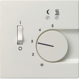 149440 Накладка для регулятора температуры пола Белый Gira S-color