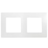 672502 Рамка Etika Белый 2-постовая Legrand