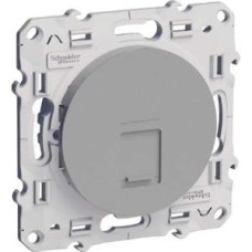 S53R471 RJ45 5 UTP infr алюминий Odace Schneider Electric S53R471 RJ45 5 UTP infr алюминий Odace Schneider Electric