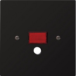 063847 Накладка для шнурового выключателя Черный Gira S-color