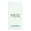 HD4055P Axolute Кнопка 1Р (NO) 10 АX 250 В~ с символом «PRESS» Bticino