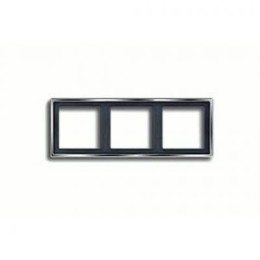 GCR2983 Рамка LS 990 Блестящий Хром 3-постовая Jung