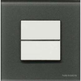 N2271 CF Рамка Zenit Графит 1-постовая ABB