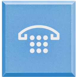 H4920LH Axolute Сменные клавиши с символами для кнопок с подсветкой HC-HS-4038LA/Телефон Bticino