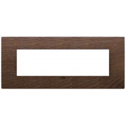 22657.32 Рамка Eikon EXE Американский орех 7-модульная Vimar