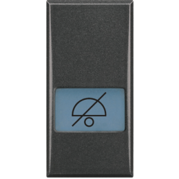 HS4921DD Axolute Клавиша Не беспок 1м антрац Bticino