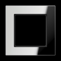 AC581GLSI Рамка A Creation Зеркальное стекло 1-постовая Jung