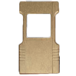 FD18-COVG Декоративная крышка для термостата FD18002 & FD18003, цвет Золото FEDE