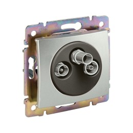 770135 Valena Розетка TV-FM-SAT единственная 5-2400 МГц 1,5 дБ Legrand