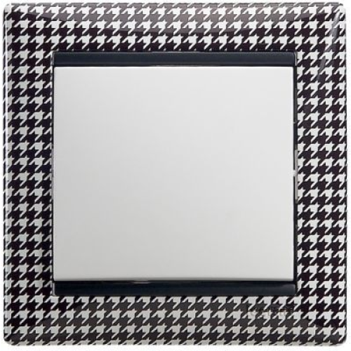 770420 Рамка Valena Гусиные лапки 1-постовая Legrand